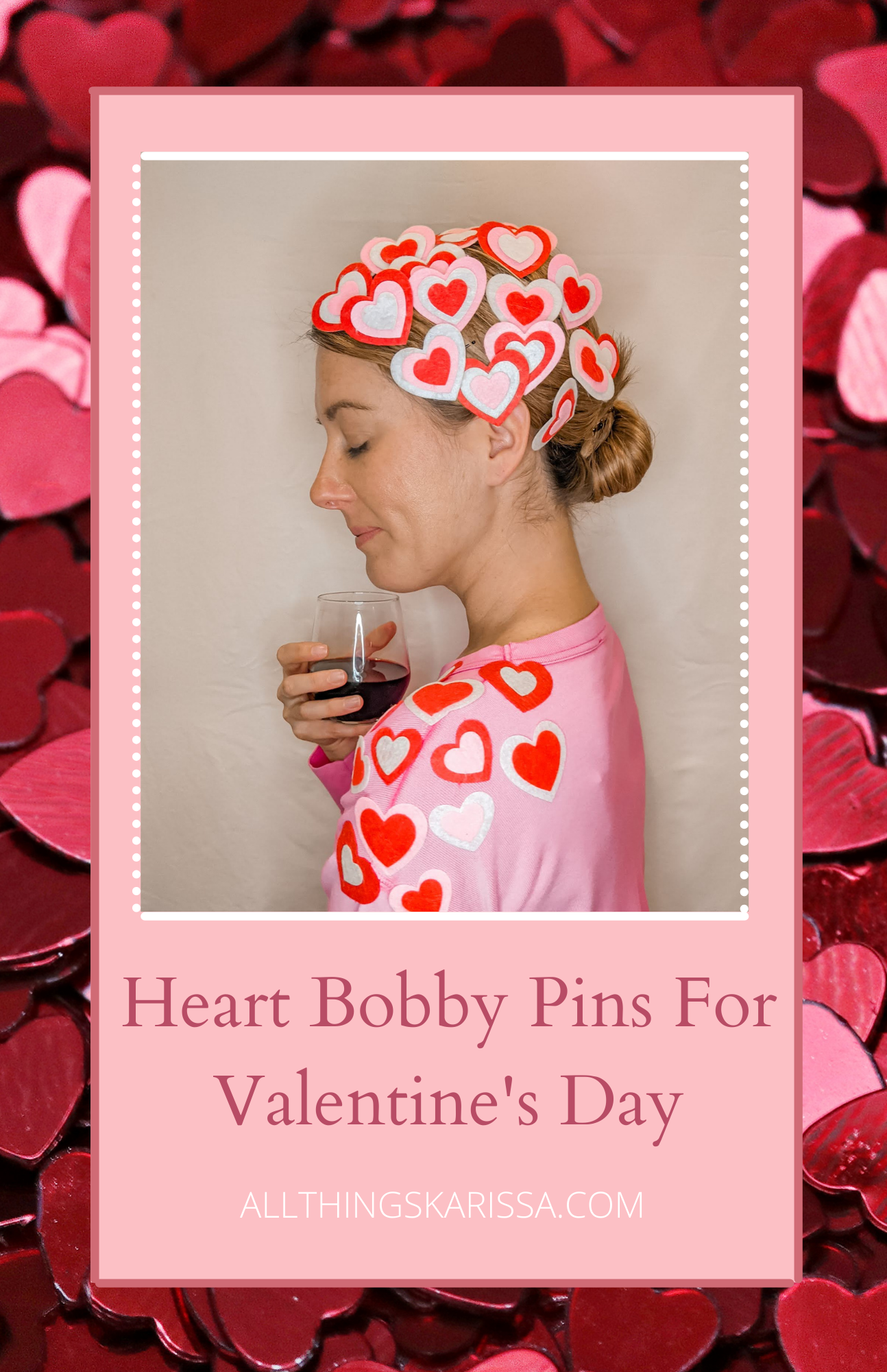 DIY: Heart Bobby Pins For Valentine’s Day