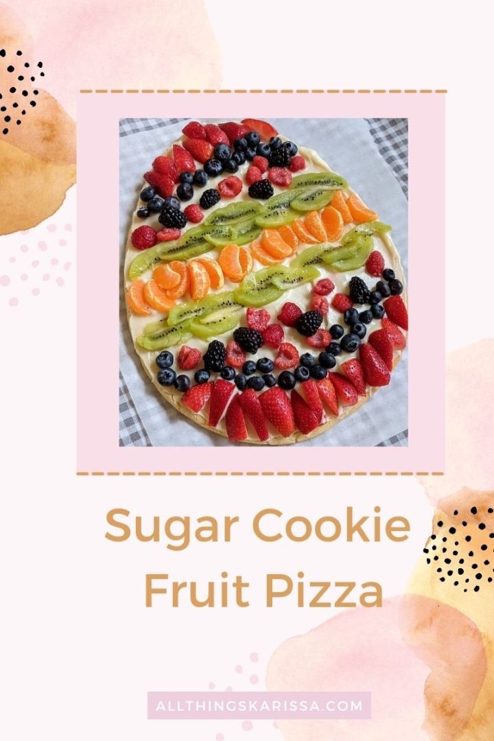 Sugar Cookie Fruit Pizza