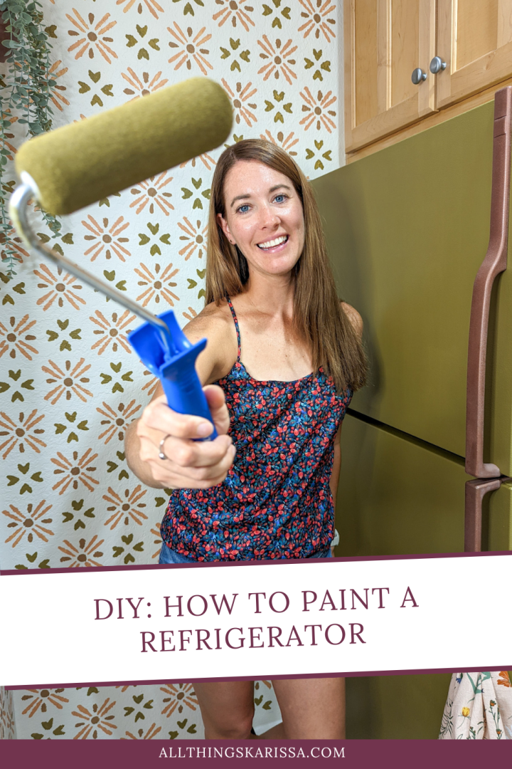 DIY: How to Paint a Refrigerator