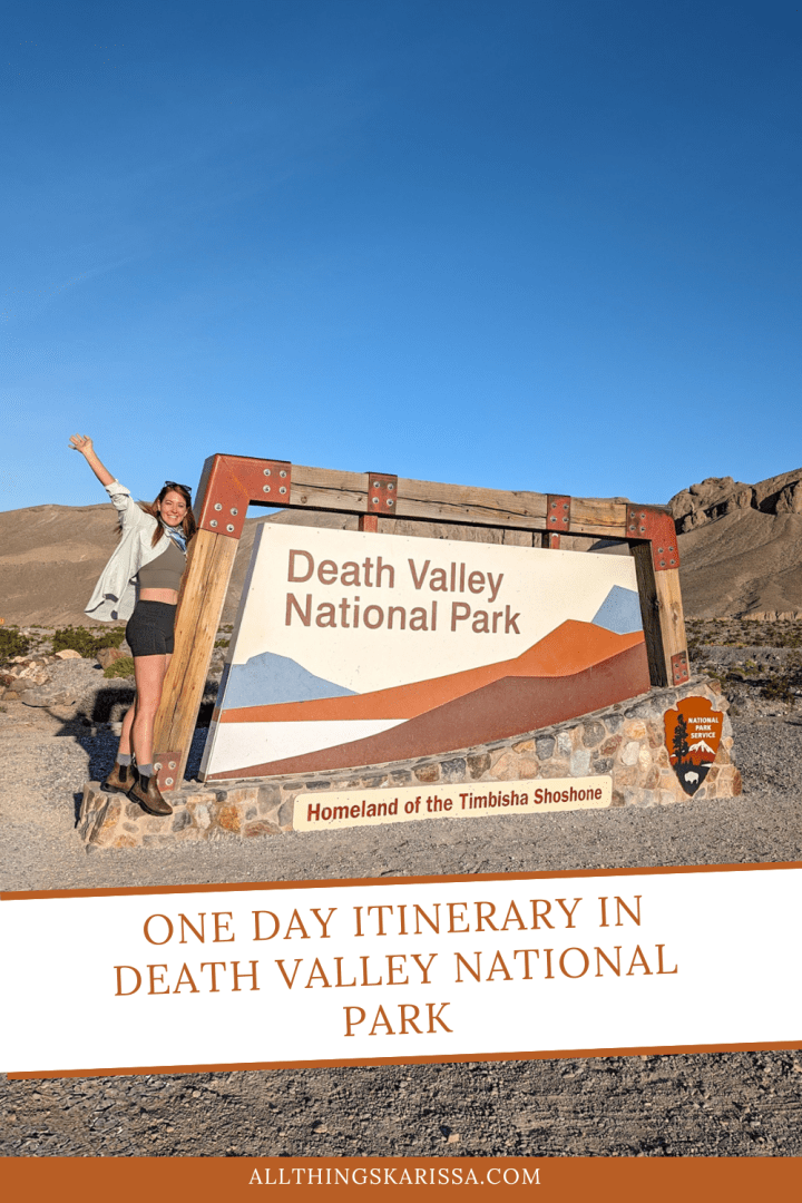 One Day Itinerary in Death Valley National Park